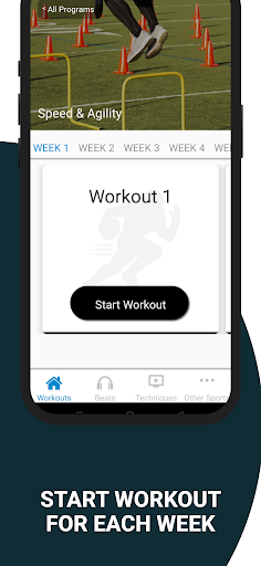 Screenshot of Football - Speed & Agility