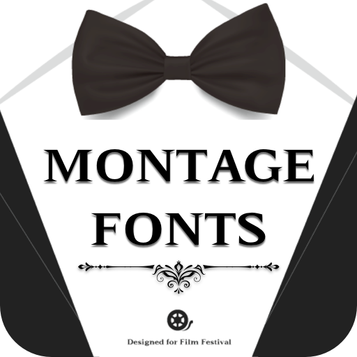 Montage Font for FlipFont  Icon