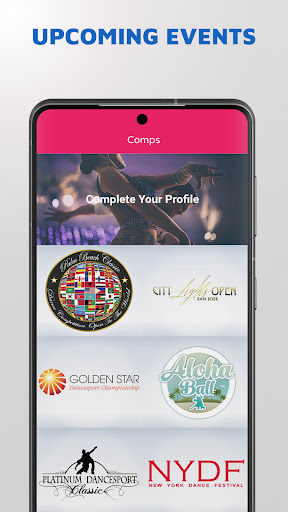 DanceComp Screen 2