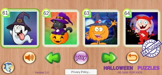 Halloween Puzzles & Ghost Jigs