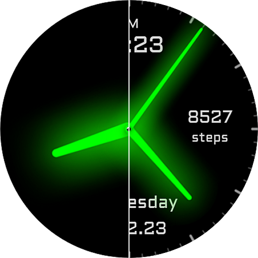 EY07 Green Glow Watchface logo