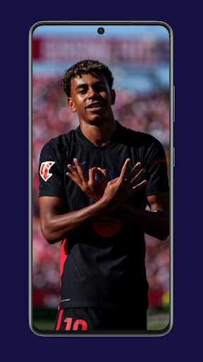 Soccer Lamine Yamal Wallpaper