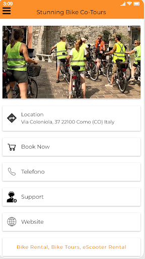 Stunning Bike Co-Tours Screen 3