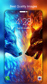 Galaxy Wolf Wallpapers 4k Uhd Apps On Google Play