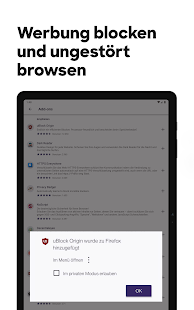 Firefox Browser: sicher surfen Screenshot
