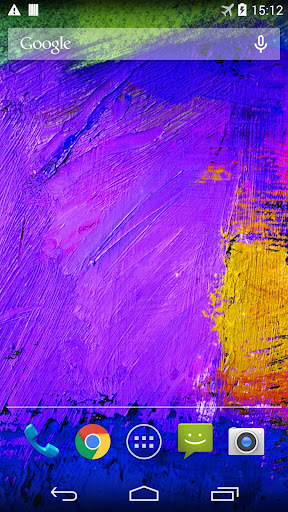Android application Paint Live Wallpaper screenshort