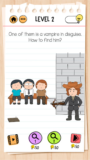 Screenshot of Brain Test 2: Tricky Stories
