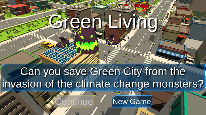 #3. Save Green City (Android) By: Legends of Training