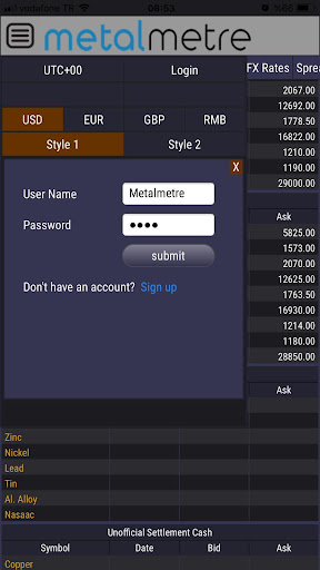 Android application Metal Online screenshort