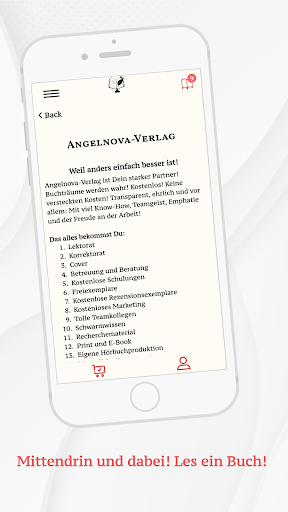 Angelnova App Screen 2