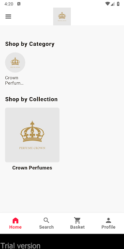 Android application برفيوم كراون-Perfume Crown screenshort