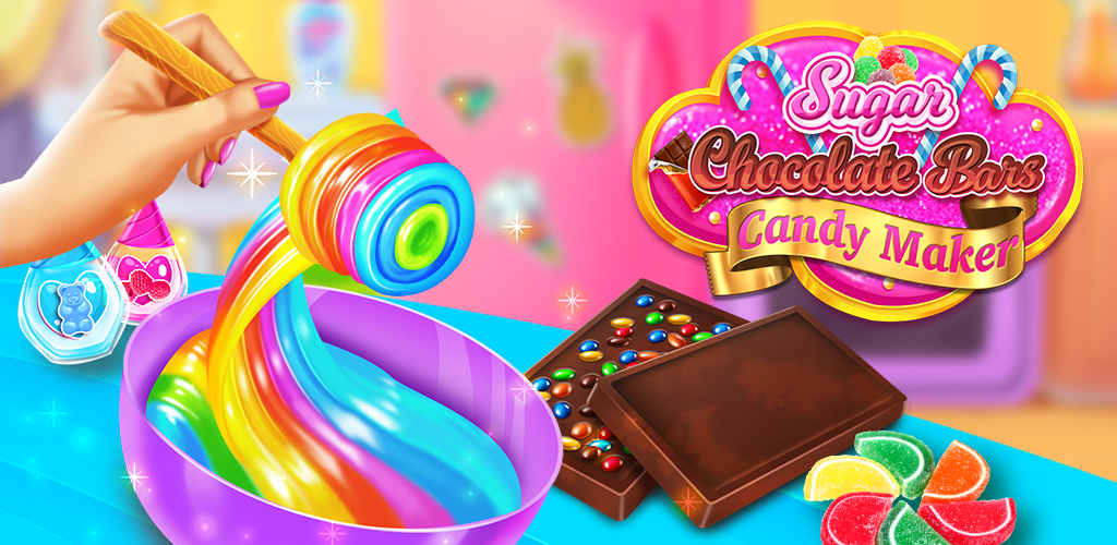 Captura de Pantalla 2 Sweet Rainbow Candy Cooking android