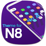 Theme for Note 8 Galaxy icon