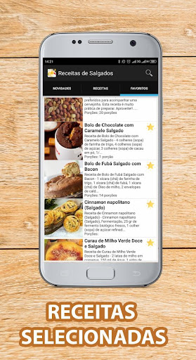 Receitas de Salgados Screen 2