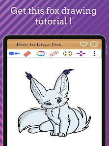 How to Draw a Fox - Really Easy Drawing Tutorial
