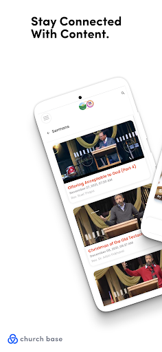 Android application Cross-Way Church screenshort