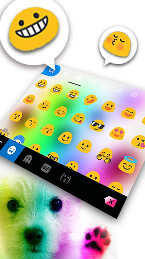 Cute Colorful Puppy Keyboard T Screen 3