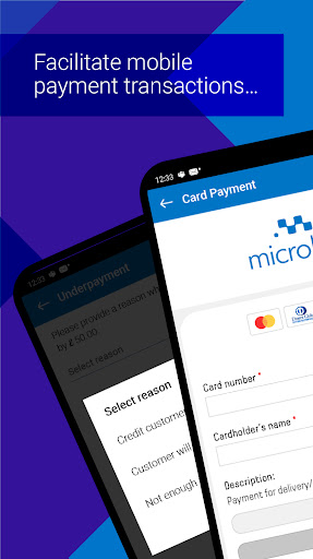 Microlise Payment Module Screen 2