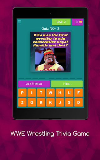 WWE Wrestling Trivia Game