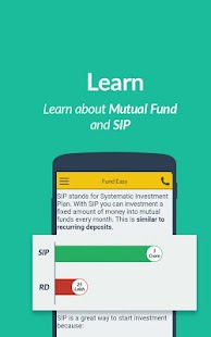 Mutual Fund, SIP- Fund Easy [I Capture d'écran