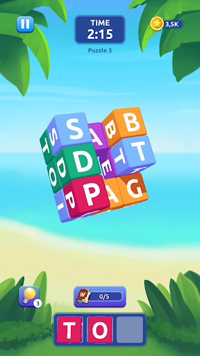 Android application Cuby Words screenshort