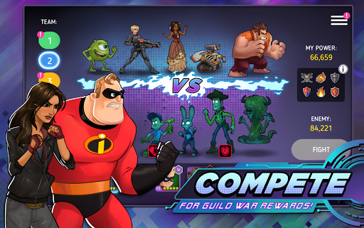 Disney Heroes: Battle Mode - Role Playing - games