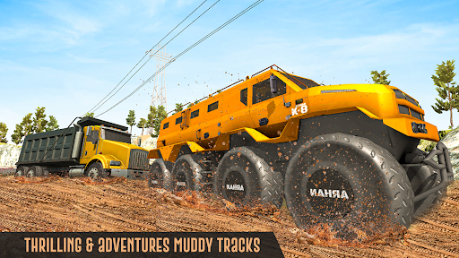 Android application Mud Truck Cargo Simulator 3D screenshort