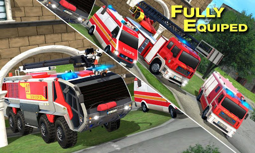 Fire Truck Rescue Training Sim By Funstop3d Google Play Japan Searchman App Data Information