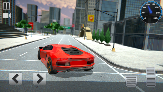 미친 자동차 운전: 자동차 게임 3D