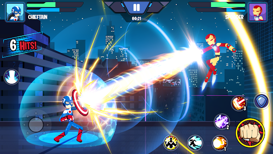 Stickman Superhero – Super Stick Heroes Fight Apk Mod for Android [Unlimited Coins/Gems] 9