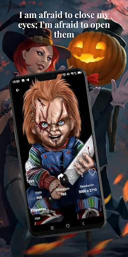 Android application Halloween Wallpapers for 22 screenshort