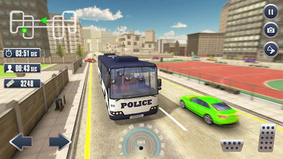 Prison Stickman Transport Police Van 1.7 APK screenshots 6