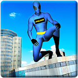 Police Spider Hero City Rescue icon