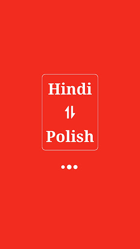 Android application Polish Hindi Translator screenshort
