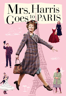alt="Mrs. Harris Goes to Paris tells a humorously heartwarming tale about a London housecleaner Ada Harris (Lesley Manville) who thinks her lonely life might turn around if she can become the owner of a Christian Dior gown. Saying goodbye to friends like Archie (Jason Isaacs) won't be easy, and neither will be winning over elite people in Paris from Madame Colbert (Isabelle Huppert) to idealistic accountant André (Lucas Bravo). But Ada's irrepressible charm just might end up saving the whole House of Dior in this uplifting story of how an ordinary woman becomes an extraordinary inspiration by daring to follow her dreams.   Cast & credits  Actors Lesley Manville, Isabelle Huppert, Lambert Wilson, Alba Baptista, Lucas Bravo, Ellen Thomas, Rose Williams, Jason Isaacs  Directors Anthony Fabian  Producers Anthony Fabian, Xavier Marchand, Guillaume Benski  Writers Carroll Cartwright, Anthony Fabian, Keith Thompson, Olivia Hetreed"