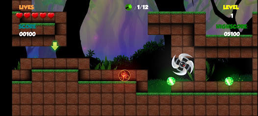 Screenshot 1 Red Roller Bounce Ball 2 android
