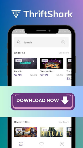 ThriftShark - Steam Game Deals Screen 2