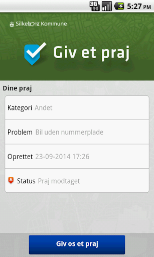Android application Giv et praj - Silkeborg screenshort
