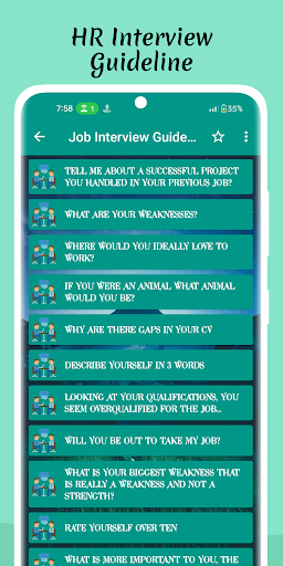 Interview Questions & Answers Screen 3