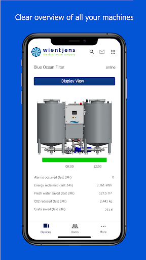 Android application Wientjens Cloud 4.0 screenshort