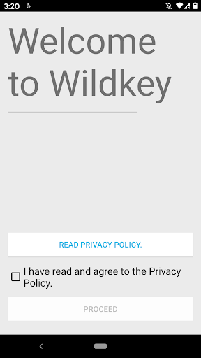 Android application Wildkey IDEA-FAST screenshort