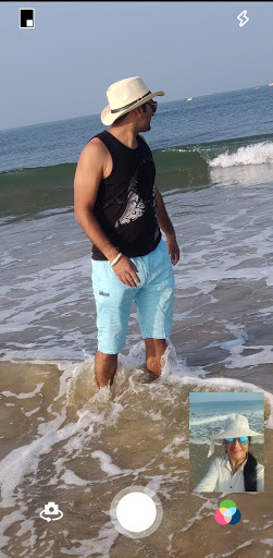 Android application Dual Cam Capture screenshort