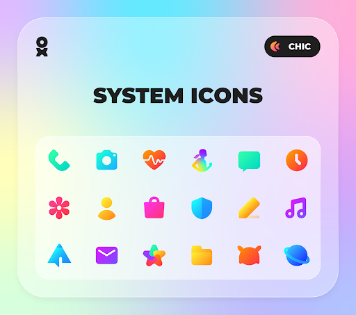 CHIC Icon Pack Screen 3