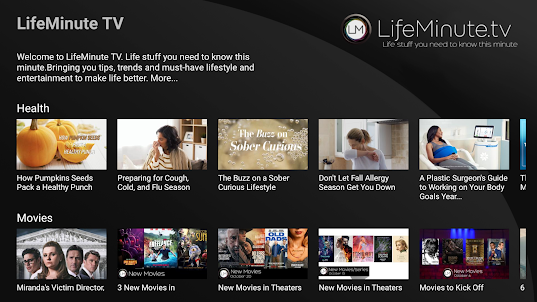 Lifeminute TV for Android TV
