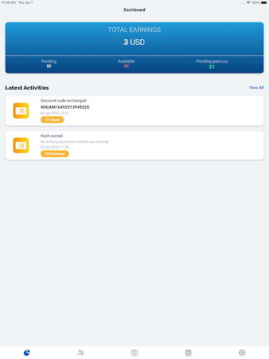 Screenshot of Savvy: Earn Cash-back Rewards