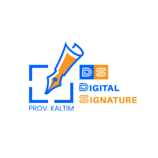 Digital Signature Prov. Kaltim logo