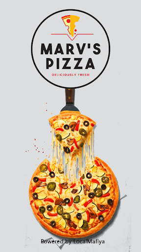 Android application Marv's Pizza screenshort