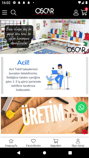 Oscar Eğitim Screen 2