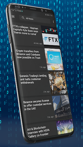 Cryptocurrency News Screen 2