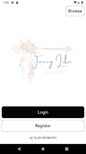 Android application Fancy Like Boutique screenshort